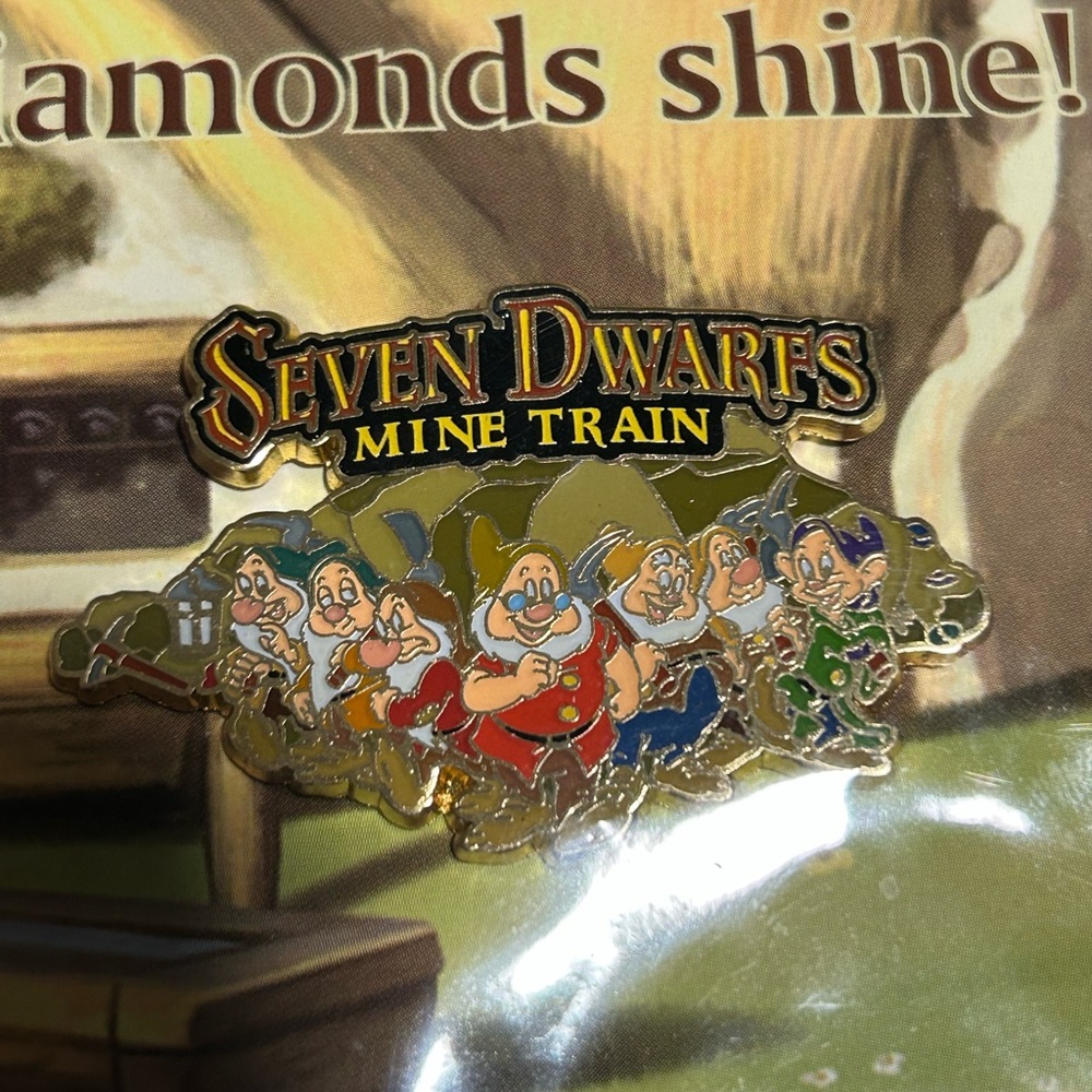 Seven Dwarfs Mine Train Pin